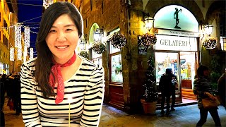 FLORENCE TRAVEL VLOG  2 WEEKS IN ITALY  CHRISTMAS IN ITALY DAY 3 🎄🇮🇹 [upl. by Gerladina]