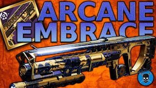 ARCANE EMBRACE Destiny 2 A Review That Doesnt Just Talk About TRENCH BARREL 😎 [upl. by Eimirej646]