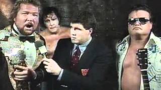 The Million  Team Interview At Survivor Series Showdown 1990 [upl. by Floss]