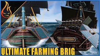 Ultimate Multipurpose Farming Brigantine Atlas MMO Build Guide [upl. by Leuamme]