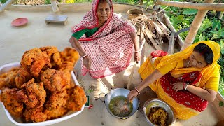 বাড়িতে থাকা উপকরণ দিয়ে সবচেয়ে মুচমুচে ও টেস্টি চিকেন পকোড়া রেসিপি  Chicken Pokora Recipe [upl. by Magnolia]