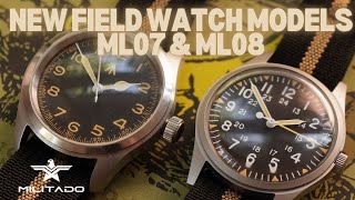 Field Watch Festival  The New VH31 Models from Militado Ref ML07 amp ML08 [upl. by Snowman]