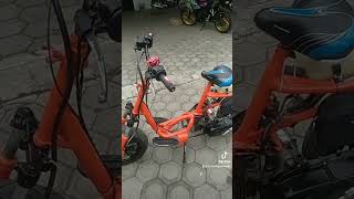 modifikasi Minion motor matic 2tak 50cc bangarik212 [upl. by Stein168]