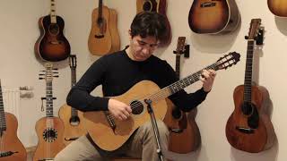 Richard Jacob Weissgerber style Italian model  romantic guitar [upl. by Eada]