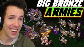 BIG ARMIES We love it when Bronze games go to 80 pop  Bronze League Heroes Episode 48 [upl. by Akeylah]