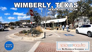 EP 3 WIMBERLEY  TEXAS  WALKING TOUR [upl. by Ahtenek898]