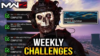 Modern Warfare 3 Zombies ☆ Weekly Challenges Guide Week 1 [upl. by Inajar199]