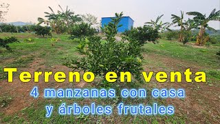 Se vende 4 manzas de terreno en Guazapa San Salvador [upl. by Baelbeer95]