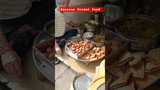 Most famous Banaras Street food food streetfoodrecipes streetfood shorts [upl. by Anaihsat]