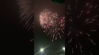 Watching Halloween fireworks outside at Eurospar [upl. by Lampert]