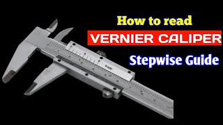 How to read Vernier Caliper practicalstepwise and easy explanation vernier caliper part 2class 9 [upl. by Weld]