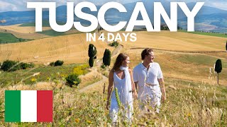 The perfect TUSCANY road trip All the costs and where to stay [upl. by Aldon]