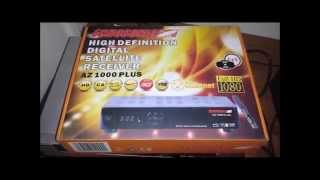 ECHOSONIC HD AZ 1000 PLUS Unboxing تقديم جهاز [upl. by Aytac755]