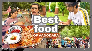 VADODARAS STREET FOOD  NEAR KAMATI BAUG  Mrpavra  vlog 29 [upl. by Hcelemile757]