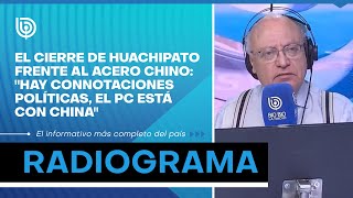 El cierre de Huachipato frente al acero chino quotHay connotaciones políticas el PC está con Chinaquot [upl. by Asiak]