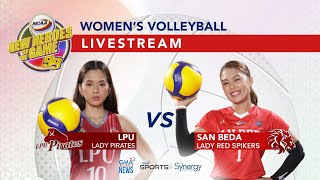 NCAA Season 99  LPU vs San Beda Women’s Volleyball  LIVESTREAM  Replay [upl. by Nittirb]