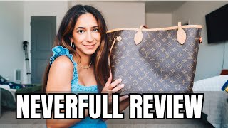 Louis Vuitton Neverfull MM Review 2023  Updated Review  Is it worth it  Pros and Cons  Tote Bag [upl. by Nnor836]