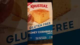 Krusteaz glutenfree Honey cornbread amp muffin mix 🌽 [upl. by Conner]