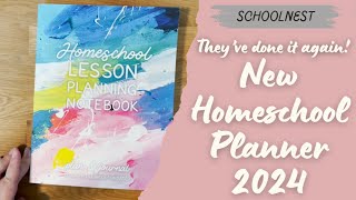 New Homeschool Planner 2024  Schoolnest has done it again [upl. by Einnep]