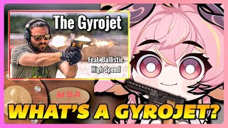 Vtuber DISCOVERS what a Gyrojet is  Brandon Herrera Reaction [upl. by Gitel]