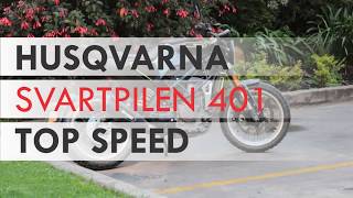 Husqvarna Svartpilen 401 Top Speed [upl. by Edouard]