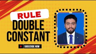 The Secret to Doubling Consonants in English  ONE MINUTE LEARNING  JUNAID ASHRAF  VERBOVERSE [upl. by Gabriele]