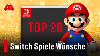 TOP 20 ► Switch Spiele Wunschzettel 2023 [upl. by Atilef765]