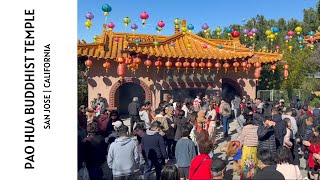 Most Beautiful Temple in San Jose California Pao Hua Buddhist Temple [upl. by Puklich]