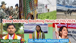 Zeme Morning Breaking News HeadlinesAhuibe Kuame 31102024 DRHukinle Nkuame MBBS Completing [upl. by Fante763]