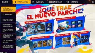 NUEVOS EVENTOS DE RECARGA Y NUEVO PARCHE EN FREE FIRE 😱 [upl. by Kletter]