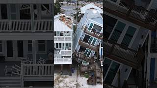 Tornado Knocks Over Home in Panama City Beach [upl. by Bondon962]