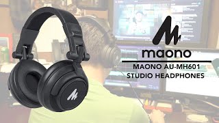 Maono AUMH601 Studio Headphones  REAL USER REVIEW [upl. by Darcey200]