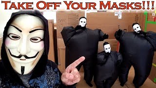 Game Master Makes Chubby Hacker Army Take Off Masks Game Master Reveal [upl. by Jinny]