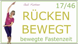 1746📍16 min Rücken bewegt Bandscheiben ernährt Faszien durchsaftet  ohne Geräte im Stehen [upl. by Proudfoot656]