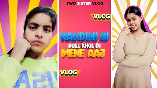 NANDINI KI POLL KHOL DI MAINE AAJ 😂  MAZE LE RAHI THI MUJHSE  youtube vlog youtubevideo [upl. by Rozamond927]