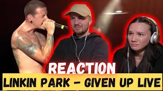 Linkin Park  Given Up Live REACTION [upl. by Nosimaj]