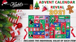 KIEHLS ADVENT CALENDAR REVEAL 2021 [upl. by Lacym625]