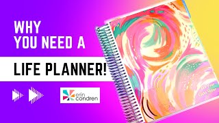 Erin Condren Life Planner 20232024 Setup [upl. by Llennahc111]