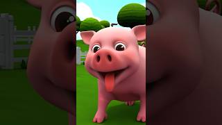 Oops Farm animals got boo boo  Rosoomelody Song nurseryrhymes kidssong foryou shorts [upl. by Coryden]