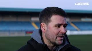 INTERVIEW  David Healy Postmatch vs Glenavon  100224 [upl. by Axe]