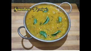 Sambhar recipe  Homemade Sambhar  होटल जैसा टेस्टी सांभर घर पर बनाने का आसान तरीका [upl. by Liss]