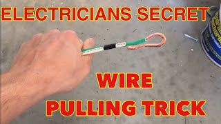 Electrical Wire pulling secret string move [upl. by Tareyn622]