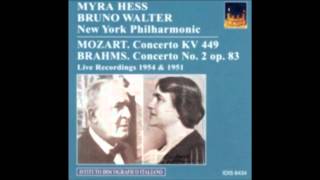 Brahms Piano Concerto No 2 Opus 83  III Andante [upl. by Morice63]