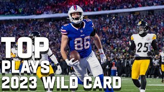 Top Plays of the 2023 Super Wild Card Weekend [upl. by Portingale590]