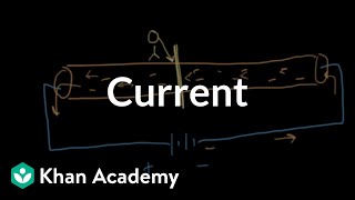 Current  Introduction to electrical engineering  Electrical engineering  Khan Academy [upl. by Channing628]