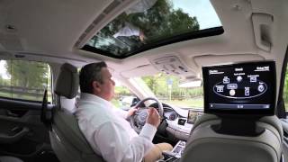 Audi A8L W12 Facelift 2014 Rear Seat Entertainment  Vorstellung  Test  Erfahrungsbericht [upl. by Llenol]