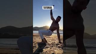 Tutorial Macaco in 5 easy steps 💪🏽🔥❤️ capoeira tutorial macaco acrobatics tricking [upl. by Ahsetan]