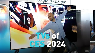 The biggest and best TVs we saw at CES [upl. by Chancey838]