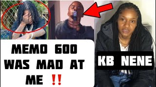 KB Nene “Memo 600 Got MAD At Me For Being Around Dooski Tha Man I Didnt Know Those Was His OPPS Pt2 [upl. by Leese]