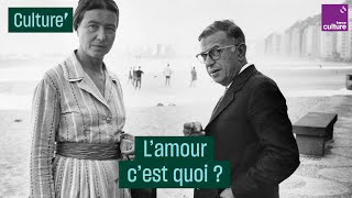 Lamour cest quoi  pour Duras Aragon Yourcenar de Beauvoir [upl. by Einner907]